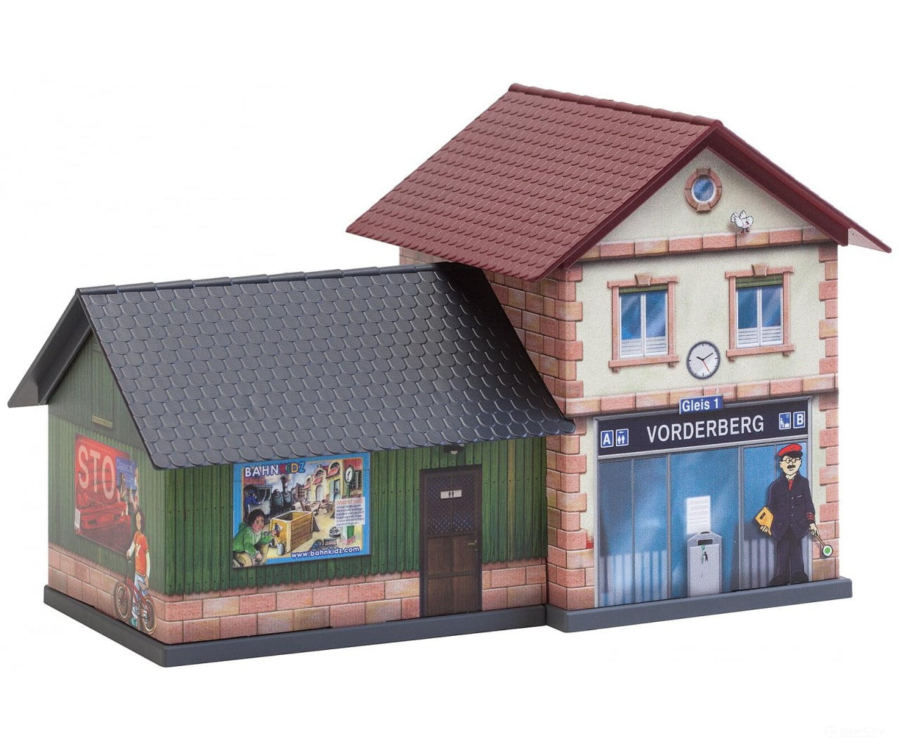 Faller 150110 Ho Basic Station Incl. 1 Paintable Model Structures