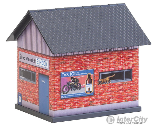 Faller 150130 Ho Basic Workshop Incl. 1 Paintable Model Structures