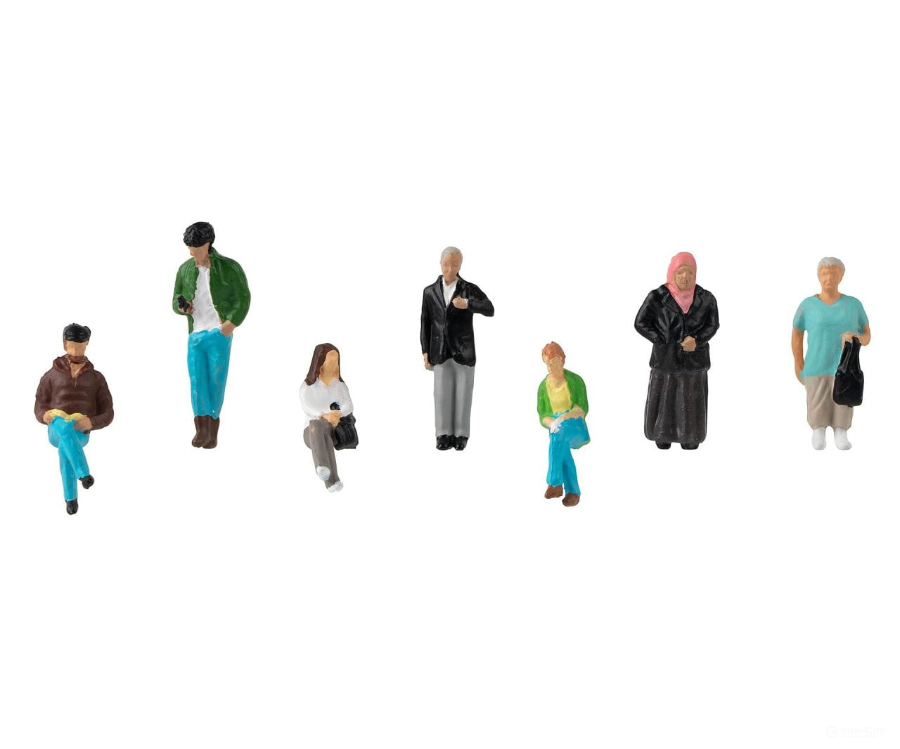 Faller 151635 Ho Waiting People Figures