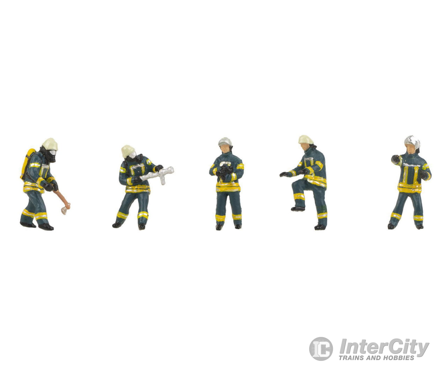 Faller 151638 Ho Firefighters Epoch Vi Set Ii Figures