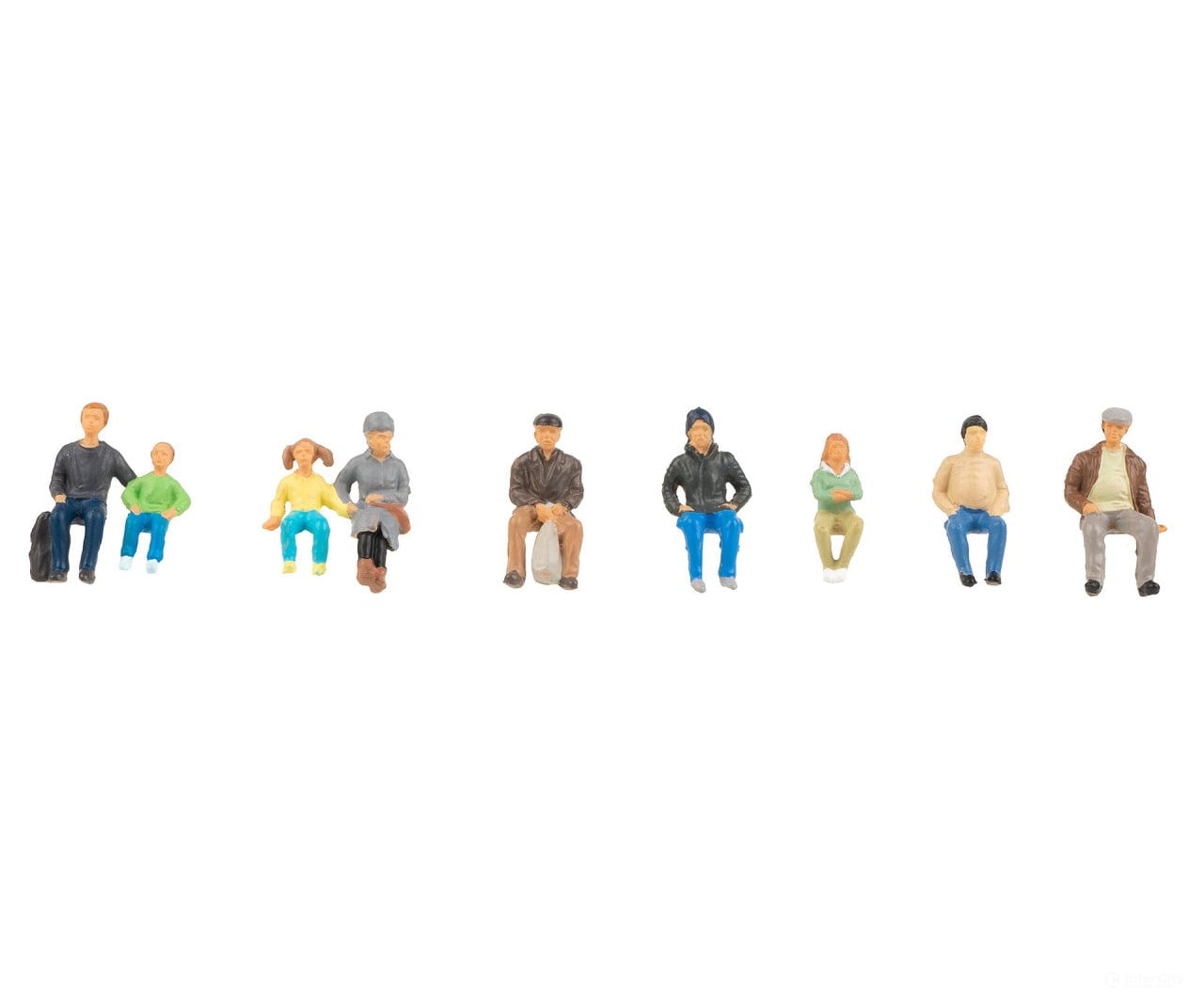 Faller 151663 Ho Sitting People Ii Figures