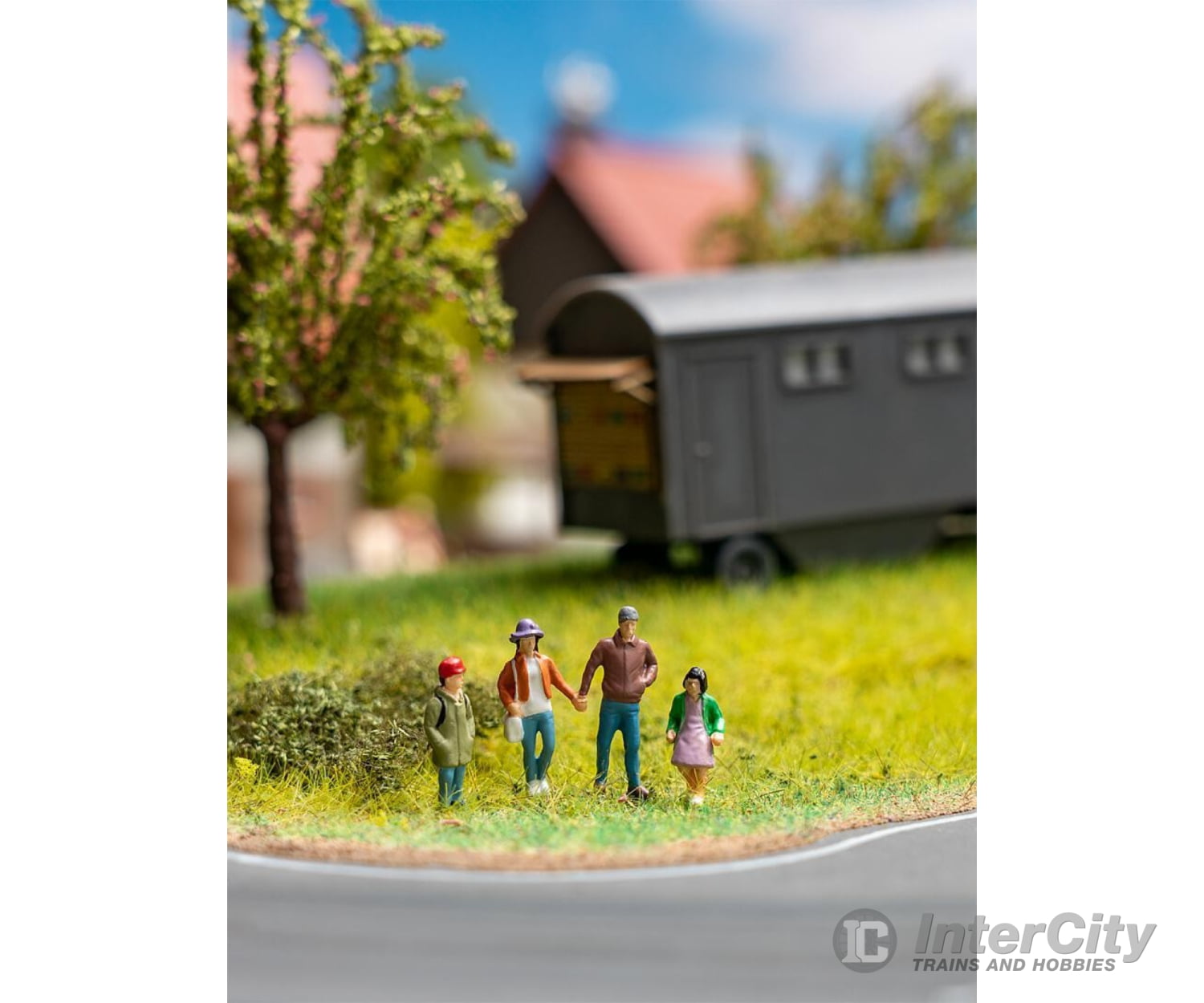 Faller 151666 Ho Parents With Children Figures