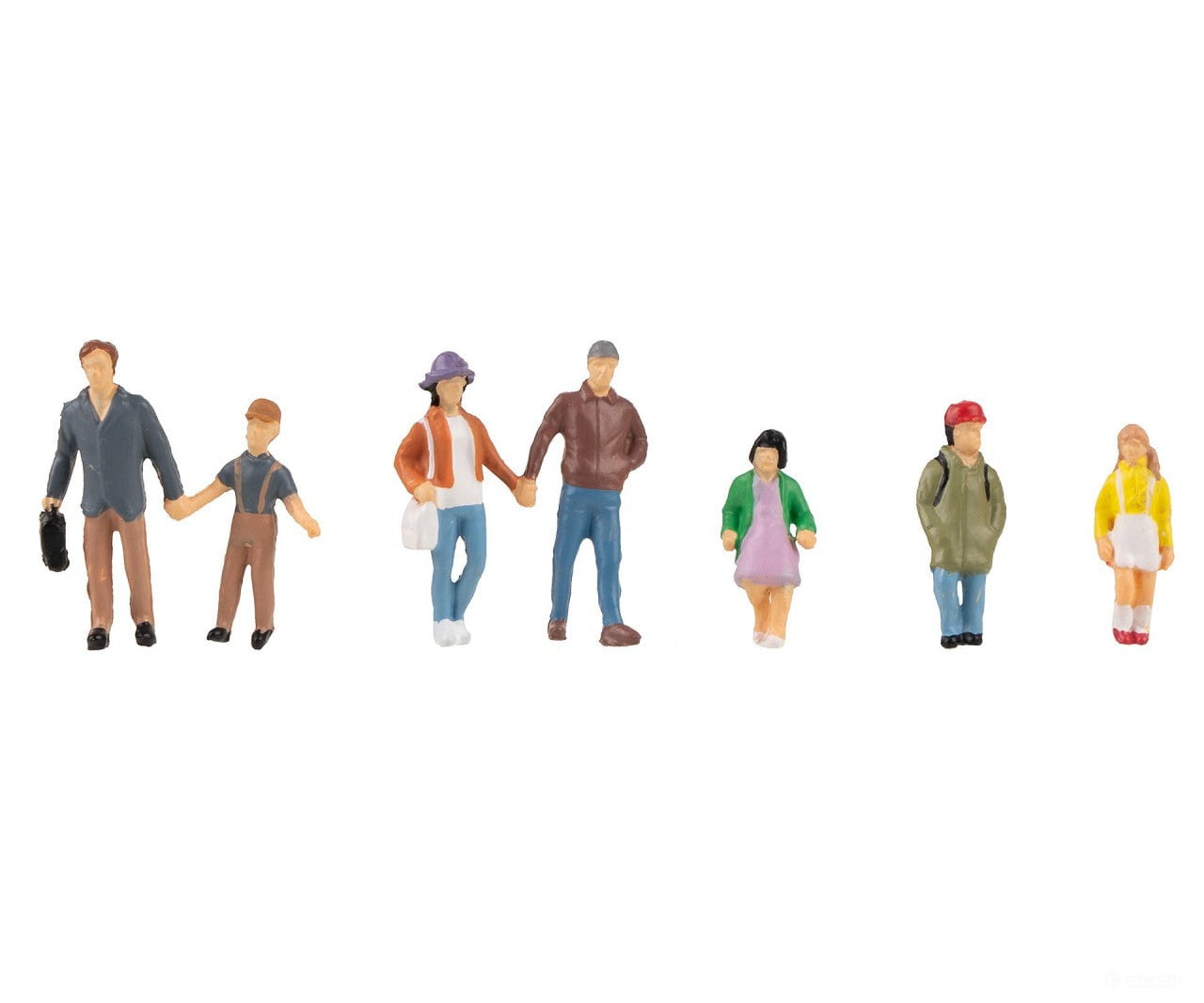 Faller 151666 Ho Parents With Children Figures