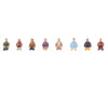 Faller 151685 Ho Sitting People Without Legs Figures
