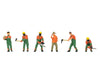 Faller 151690 Ho Forestry Workers With Modern Equipment Figures