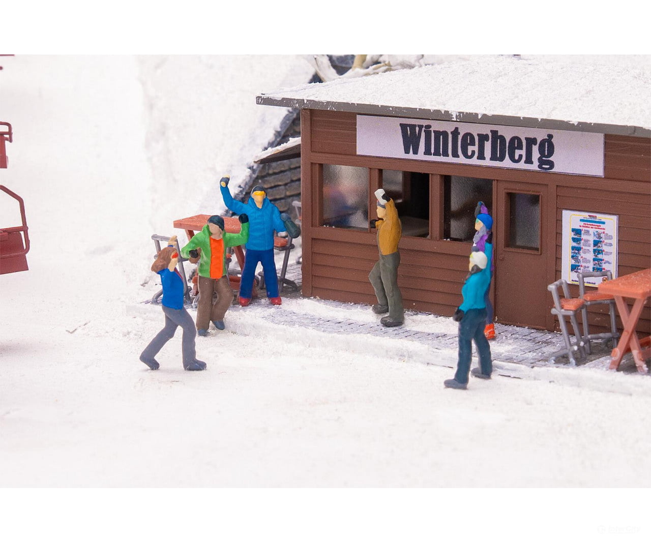 Faller 151732 HO Après-ski revellers - Figures