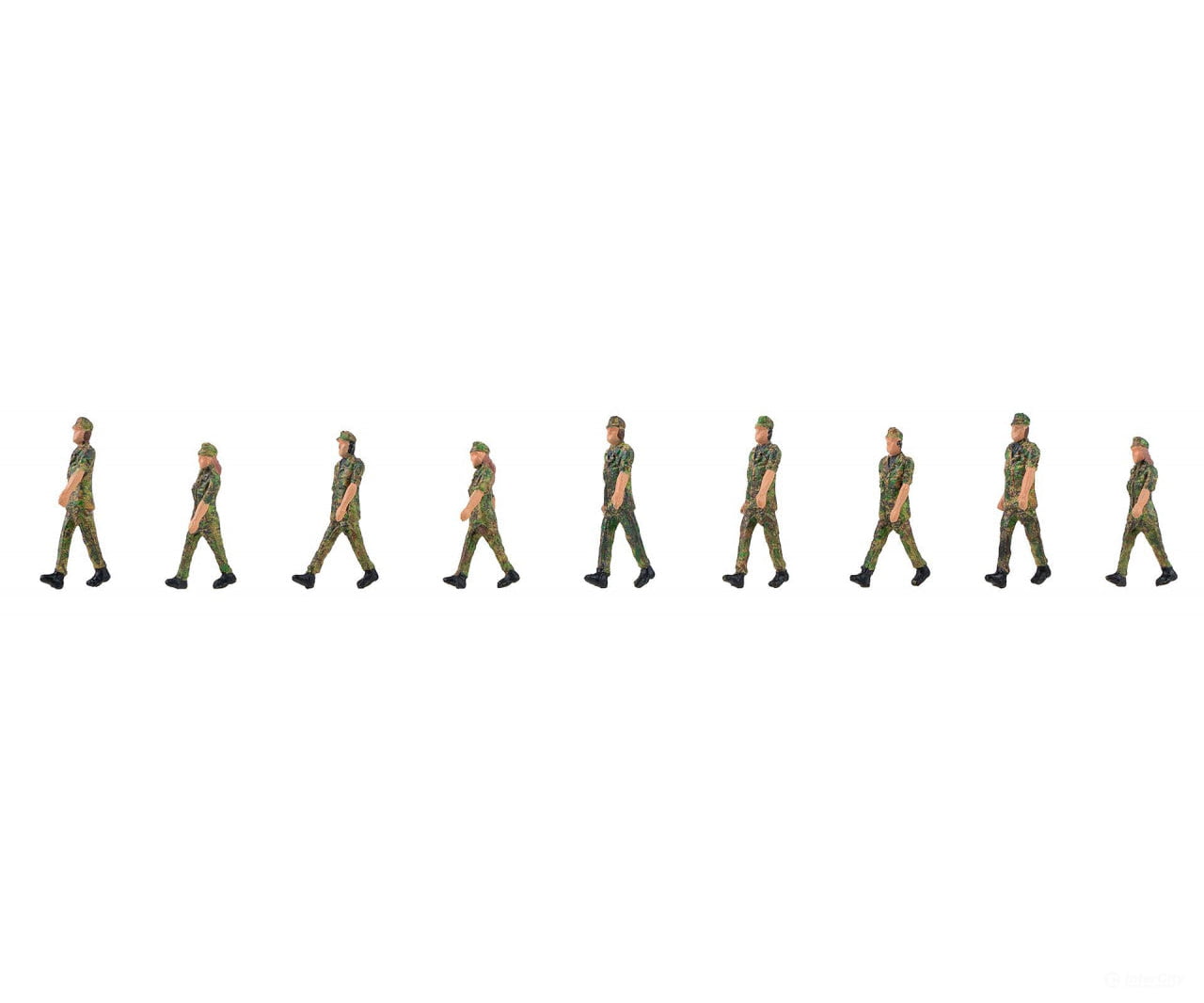 Faller 151750 Ho Soldiers In Step Figures