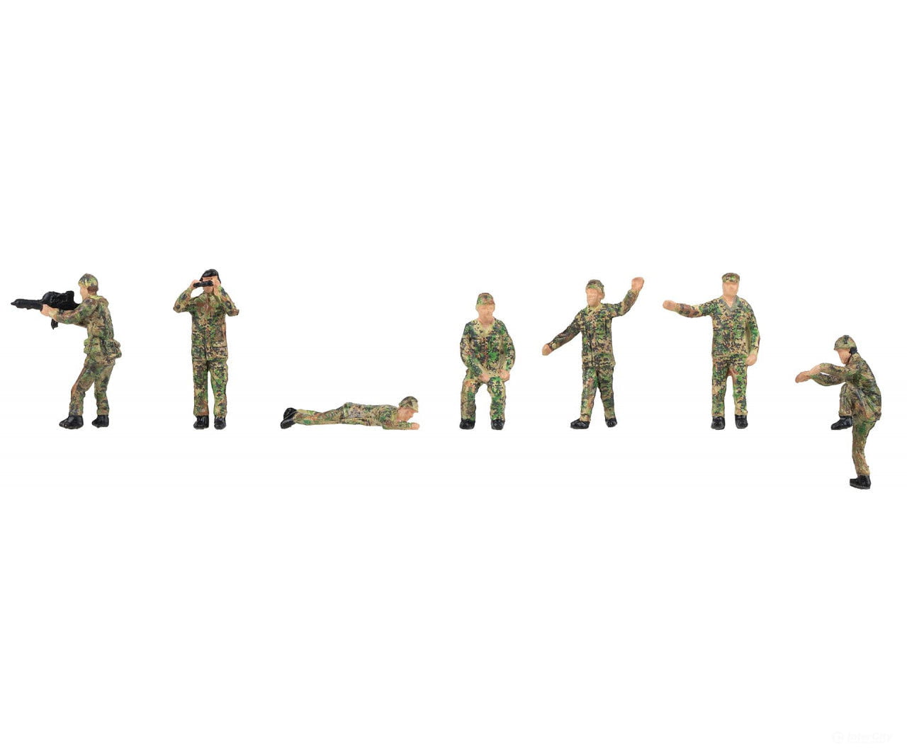 Faller 151751 Ho Soldiers In Training Figures
