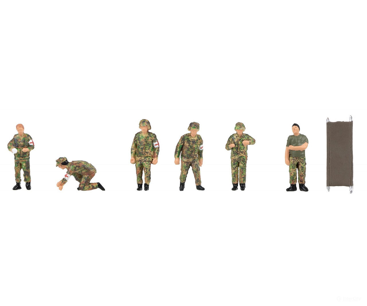 Faller 151752 Ho Soldiers In Medical Service Figures