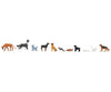 Faller 151902 Ho Dogs And Cats Figures