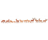 Faller 151906 Ho Fallow Deer Red Figures