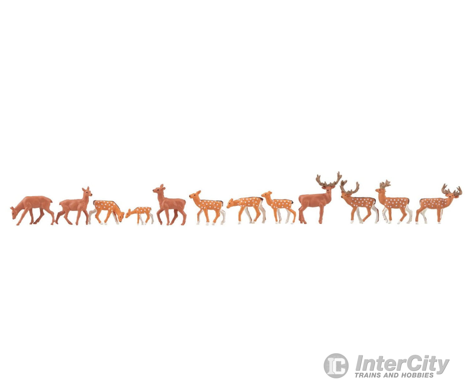 Faller 151906 Ho Fallow Deer Red Figures