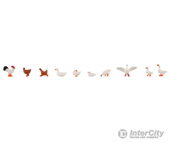 Faller 151909 Ho Hens Ducks And Geese Figures