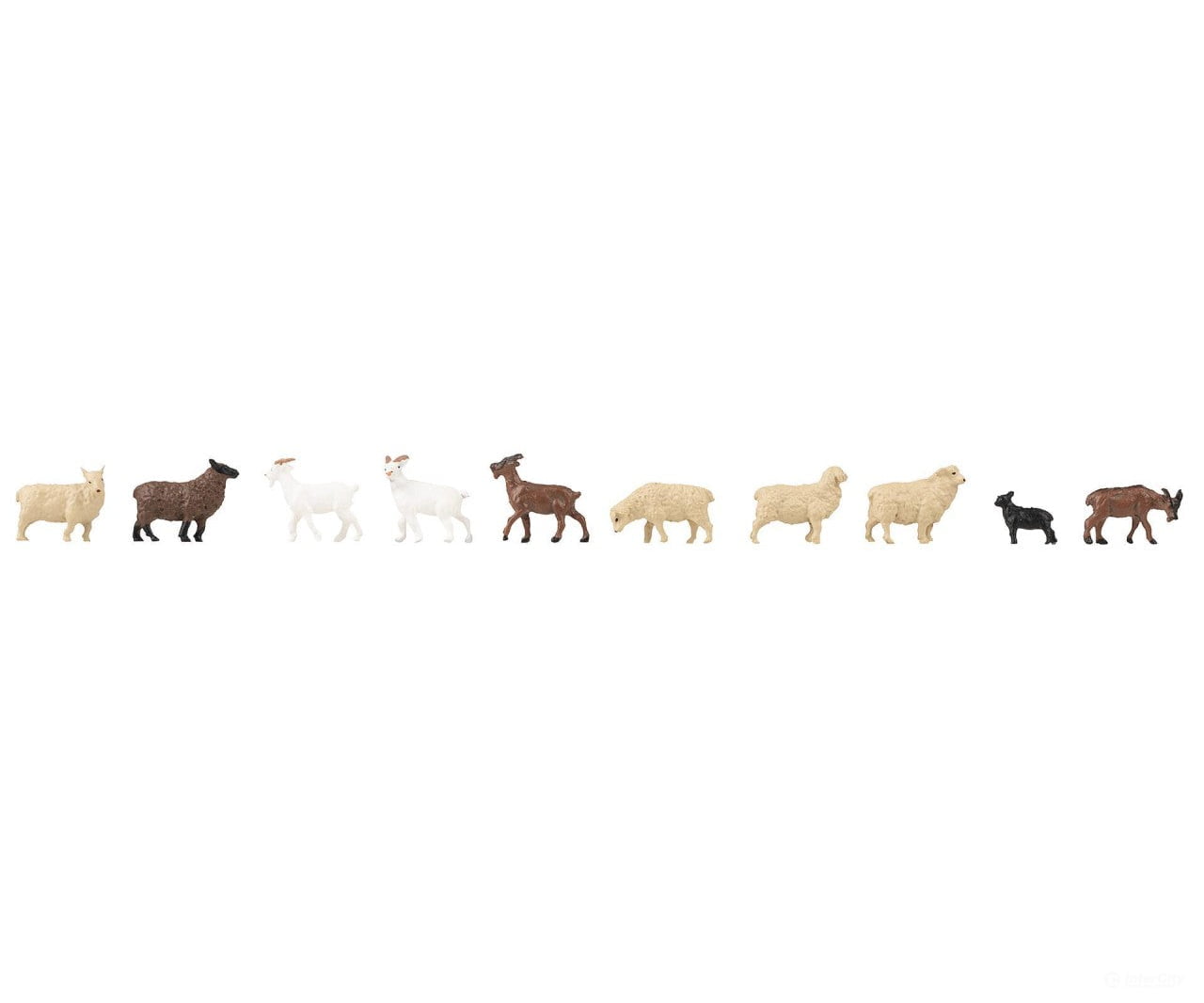 Faller 151921 Ho Sheep And Goats Figures