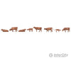 Faller 151922 Ho Allgäu Brown Cattle Figures