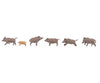 Faller 151925 Ho Wild Boars Figures