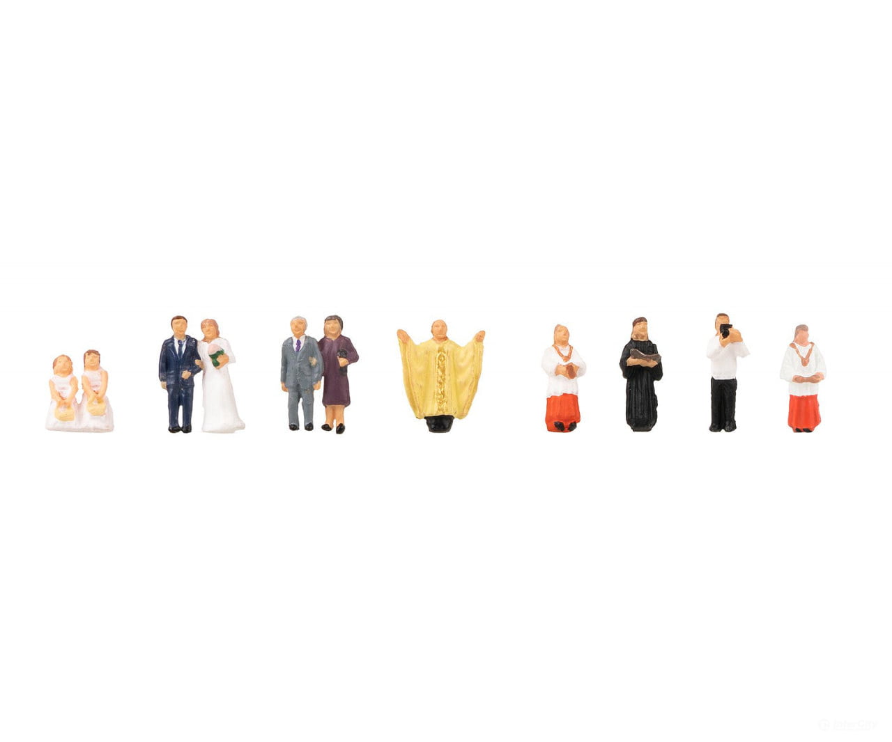 Faller 155605 N Wedding Couple With Priest Figures