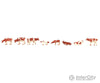 Faller 155902 N Cows Brown Flecked Figures