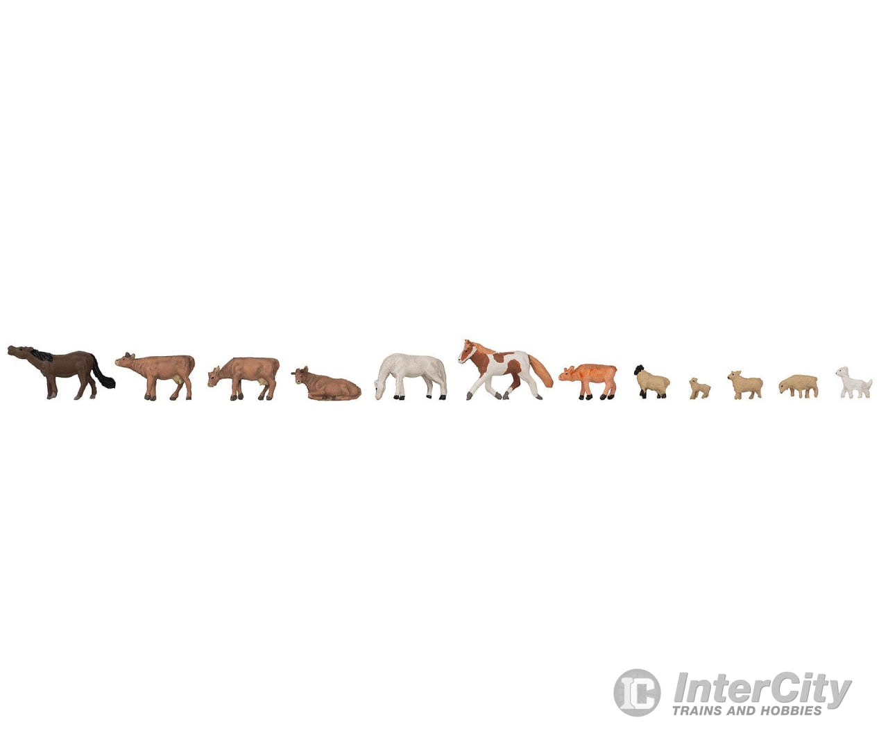 Faller 155911 N Cows Horses Sheeps Animal Set Figures