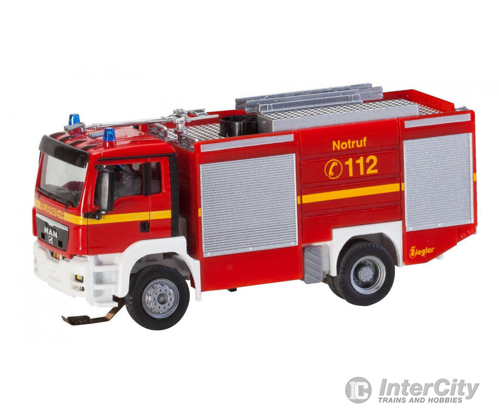 Faller 161306 Ho Car System Digital Man Tgs Tlf Fire Engine (Herpa) Cars & Trucks