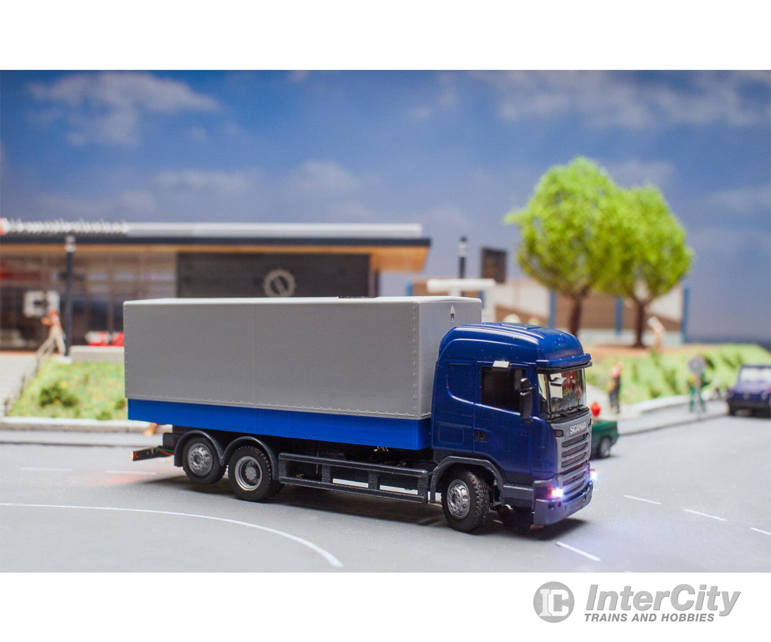 Faller 161310 Ho Car System Digital Lorry Scania R 13 Hl (Herpa) Cars & Trucks