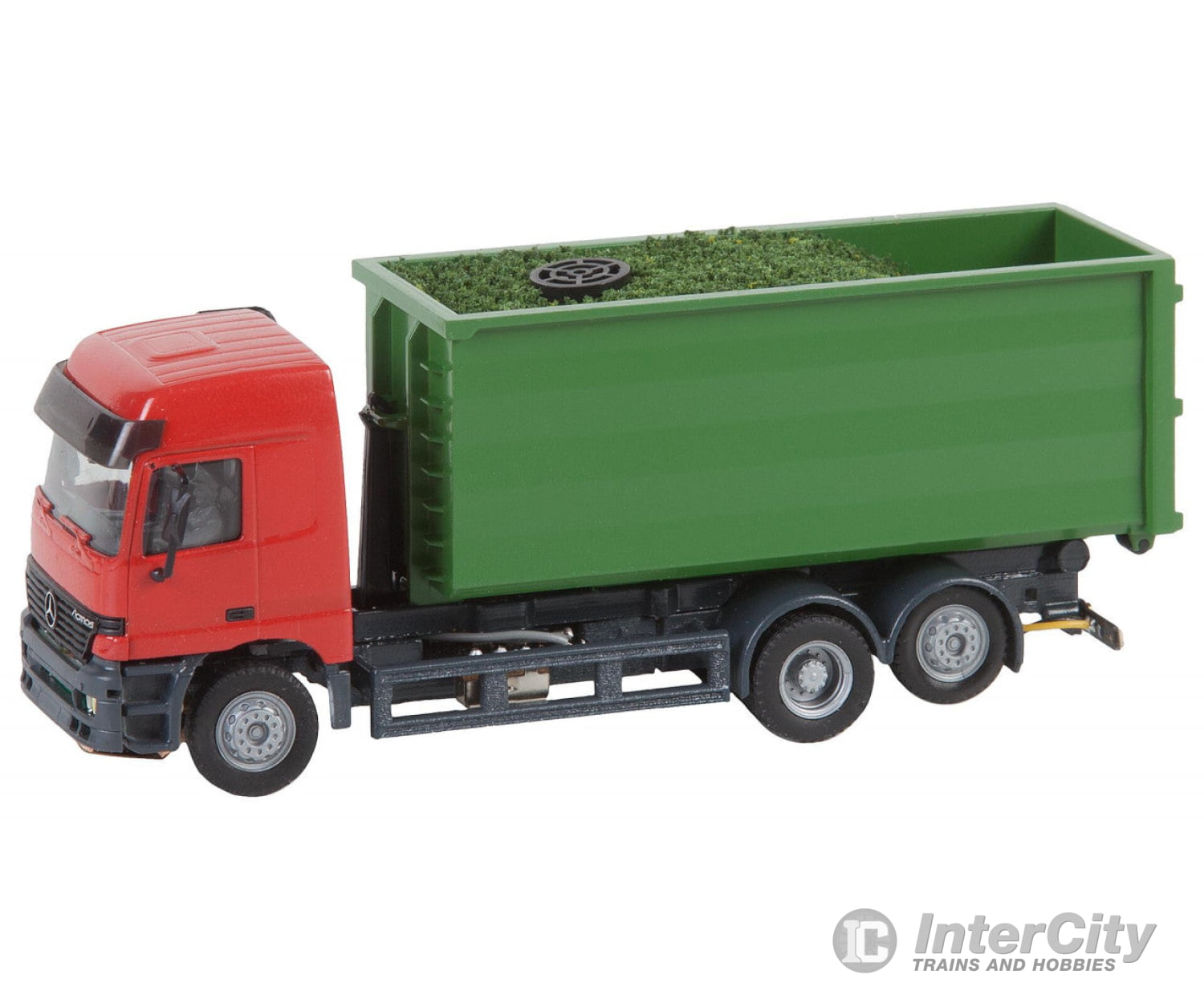 Faller 161313 Ho Car System Digital Lorry Mb Actros Lh’96 Roll-Off Container (Herpa) Cars & Trucks