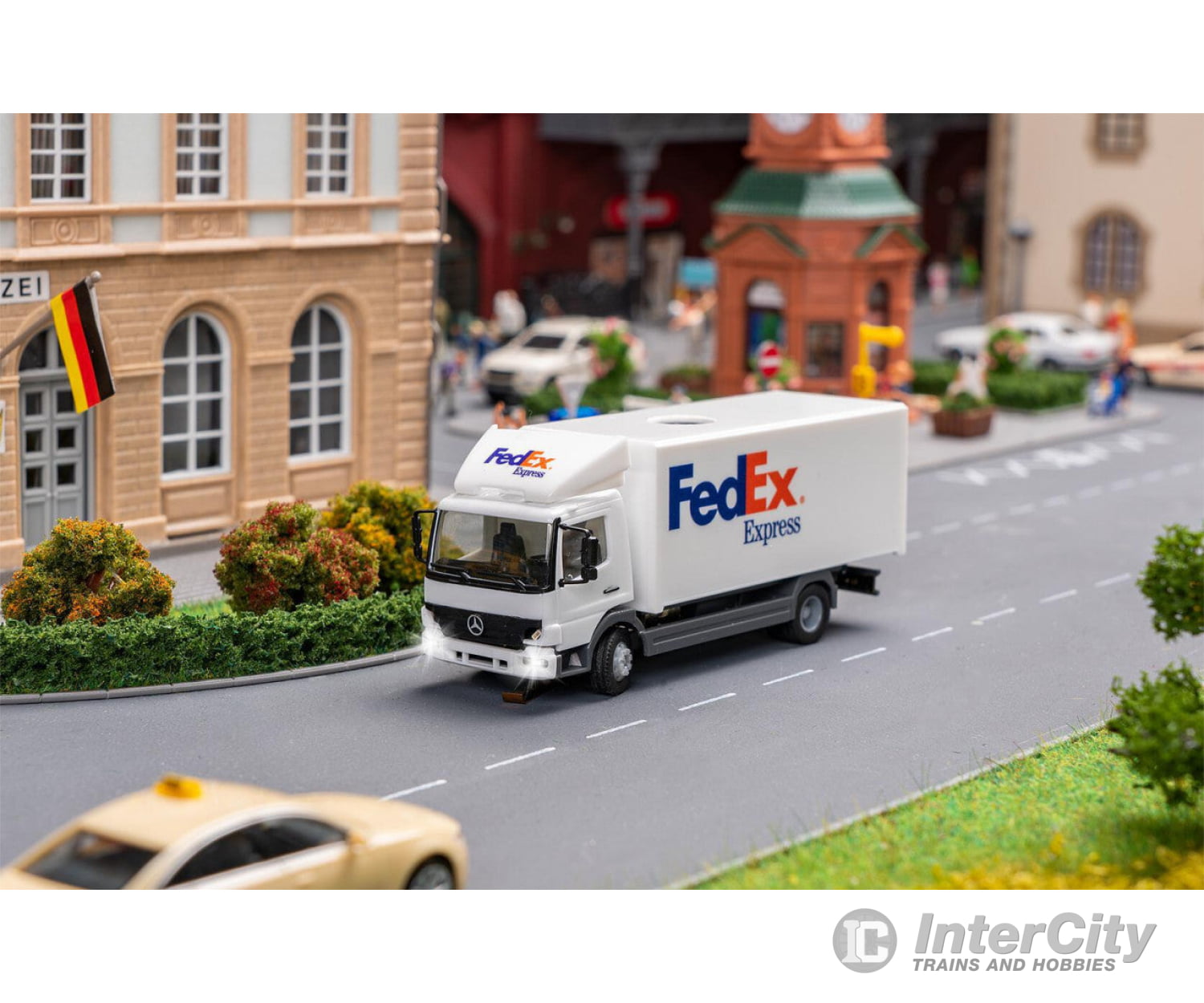 Faller 161315 Ho Car System Digital Mb Atego Lorry Fedex (Herpa) Cars & Trucks