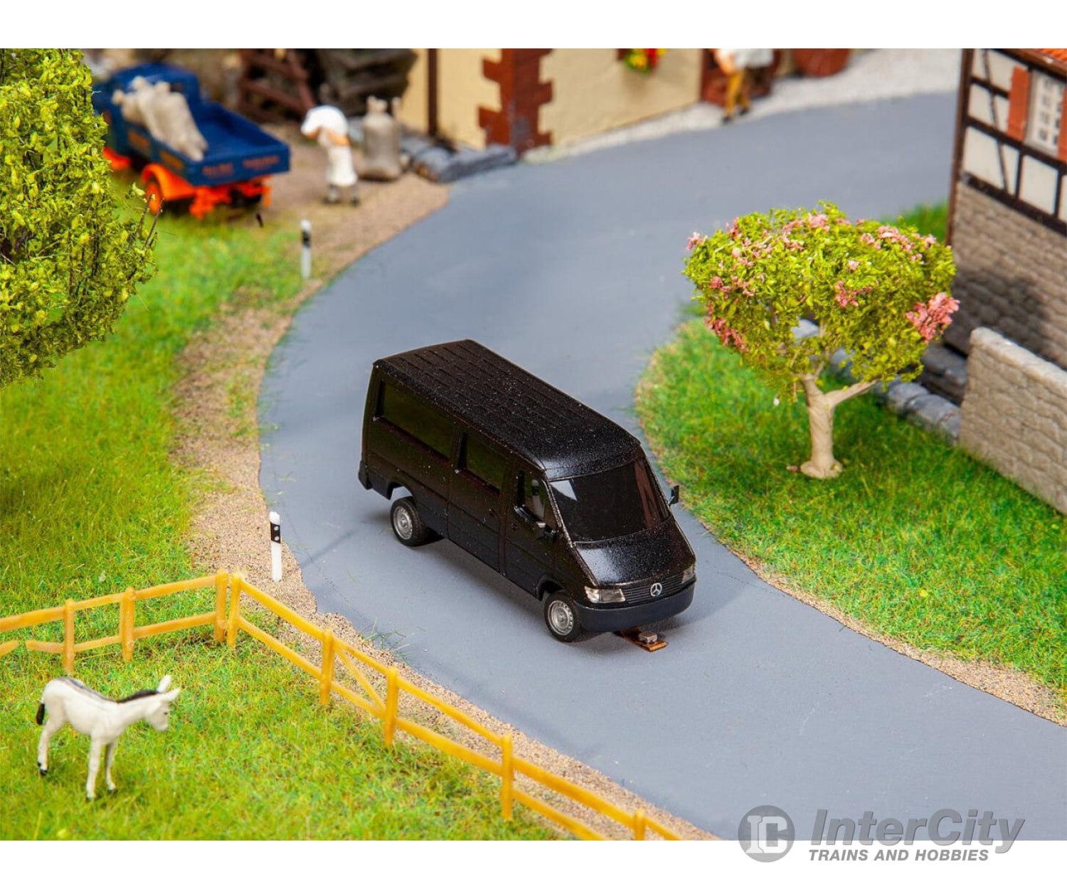 Faller 161432 Ho Mb Sprinter Minibus Taxi (Herpa) Cars & Trucks