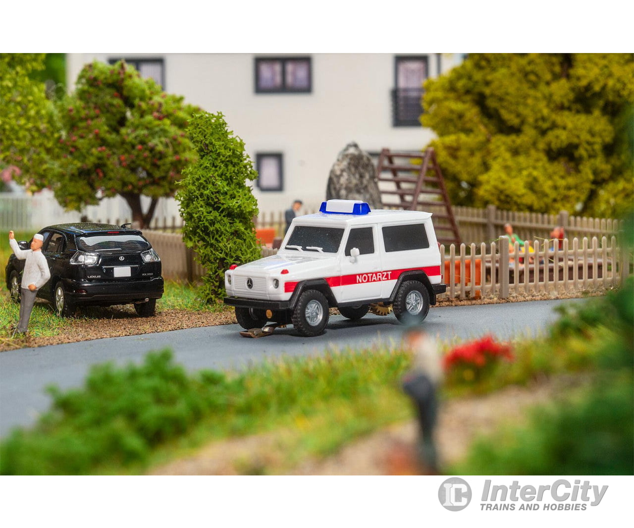 Faller 161448 HO SUV MB G-Class Emergency doctor (HERPA) Cars & Trucks