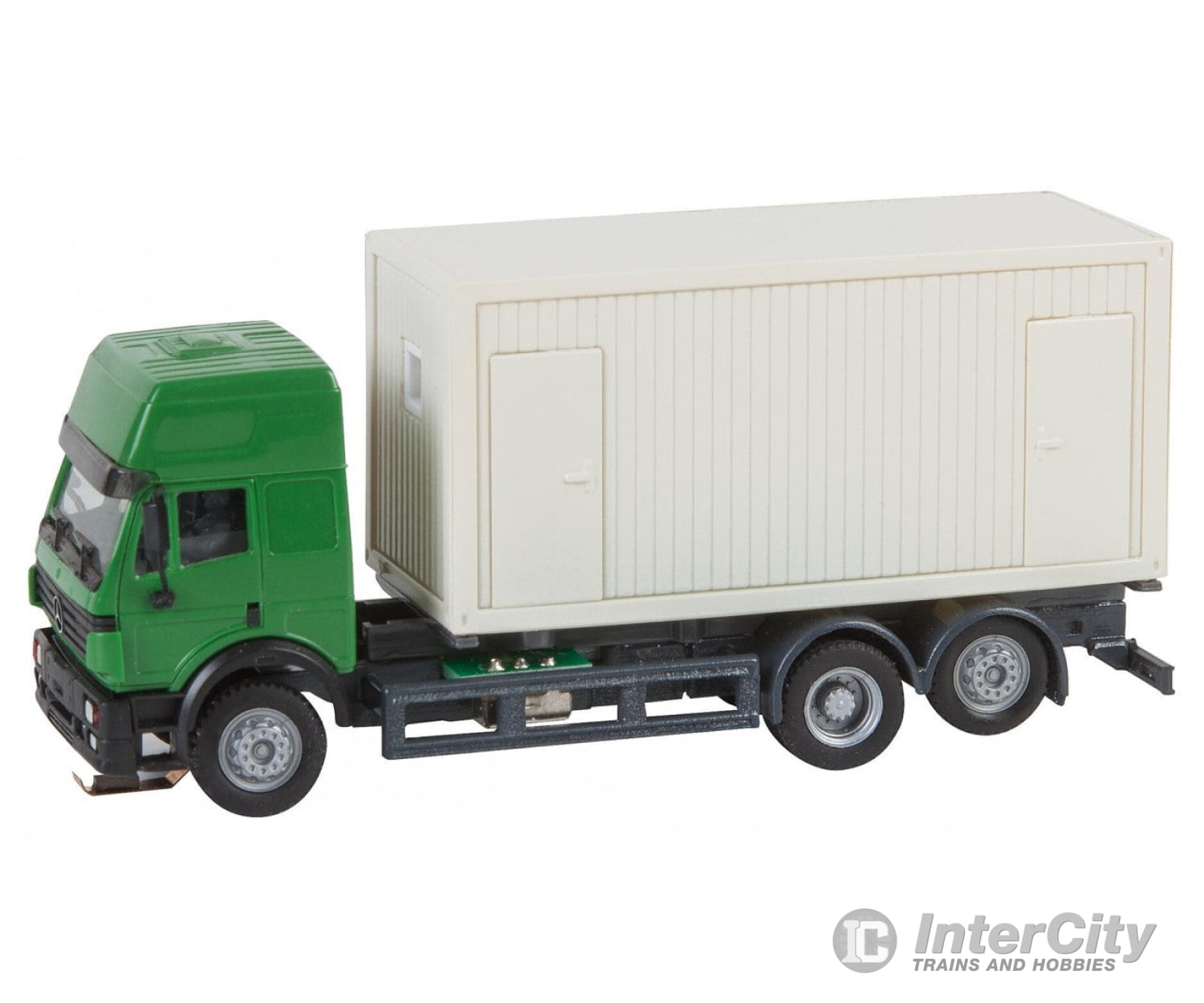 Faller 161480 Ho Lorry Mb Sk’94 Building Site Container (Herpa) Cars & Trucks