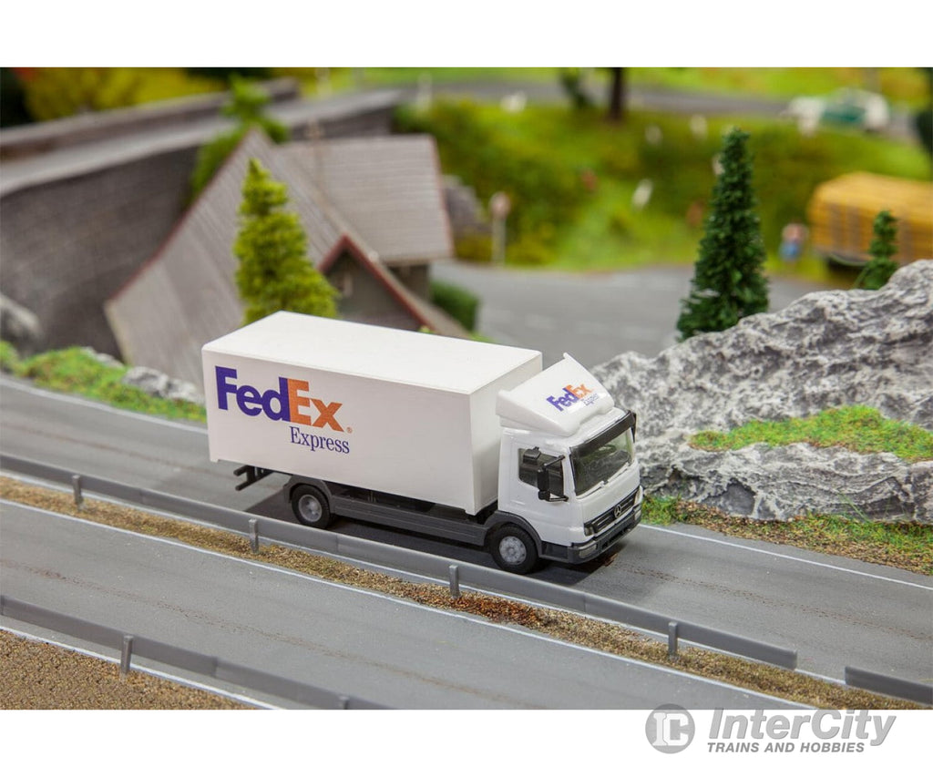 Faller 161488 Ho Car System Start-Set Mb Atego Lorry Fedex Cars & Trucks