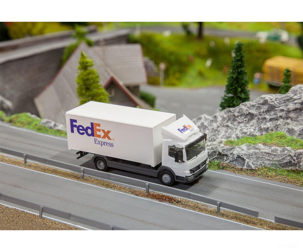 Faller 161488 Ho Car System Start-Set Mb Atego Lorry Fedex Cars & Trucks