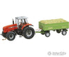 Faller 161536 Ho Mf Tractor With Trailer (Wiking) Cars & Trucks