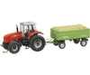 Faller 161536 Ho Mf Tractor With Trailer (Wiking) Cars & Trucks