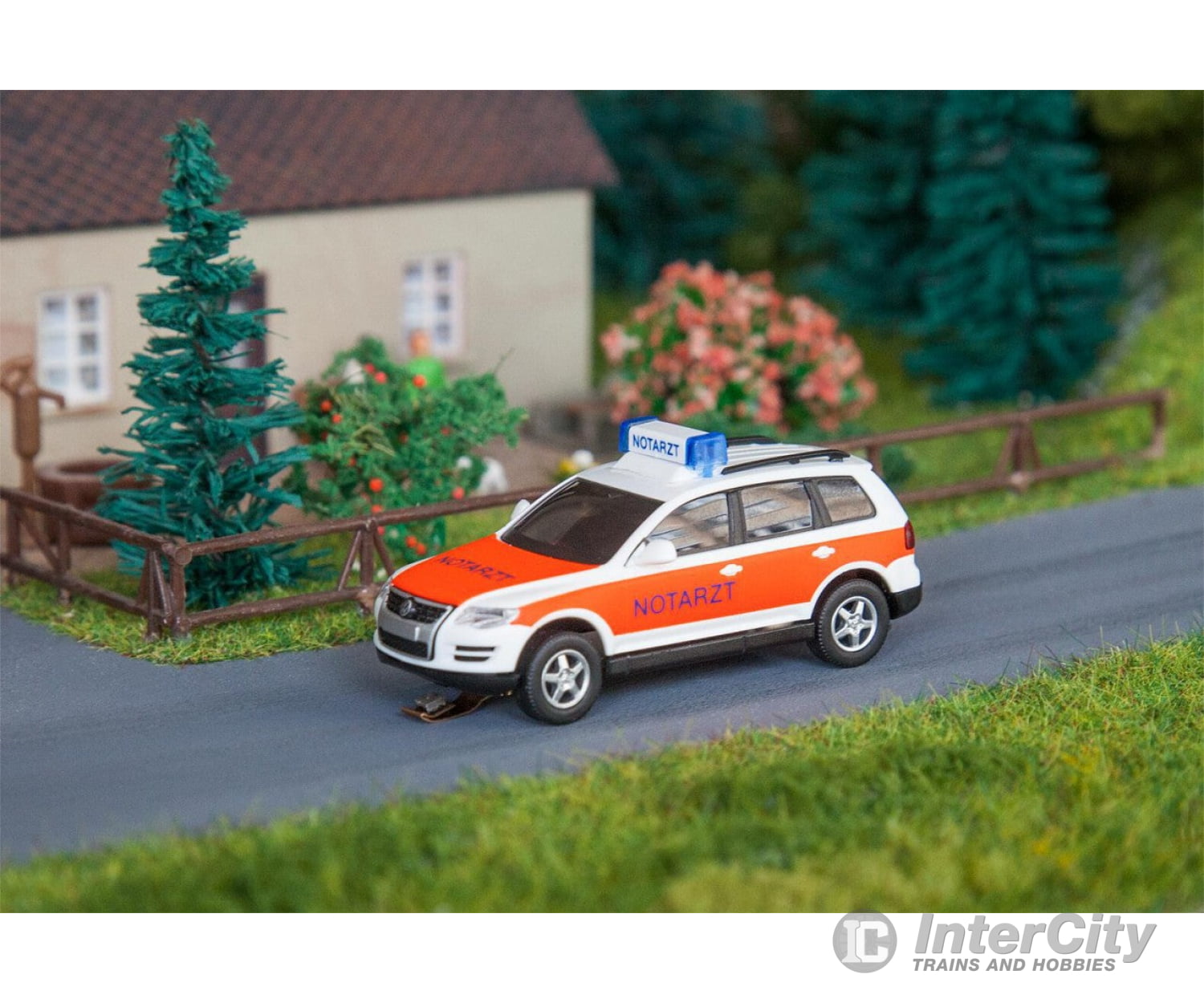 Faller 161559 Ho Vw Touareg Emergency Doctor (Wiking) Cars & Trucks