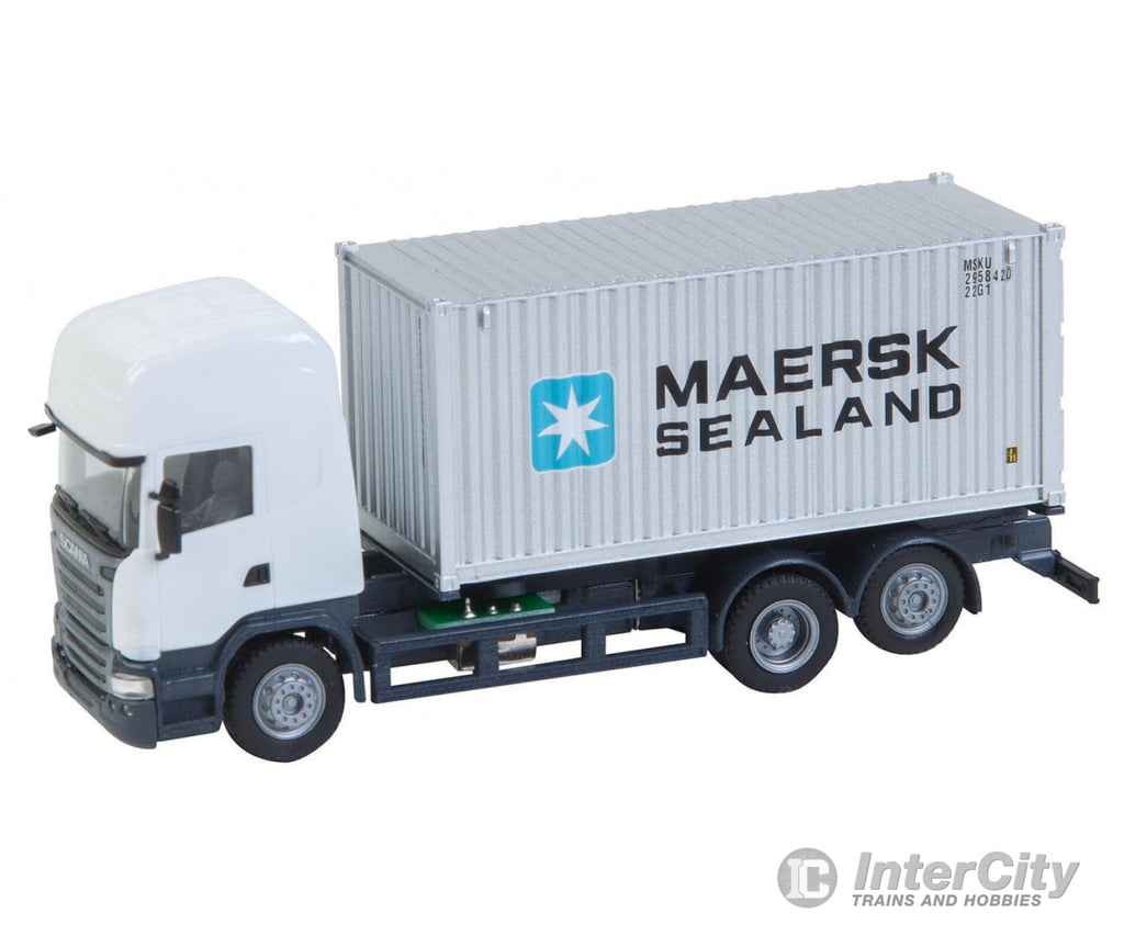 Faller 161598 Ho Lorry Scania R 13 Tl Sea Container (Herpa) Cars & Trucks