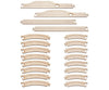 Faller 161900 Ho Laser-Street Basic-Set Street Elements Cars & Trucks