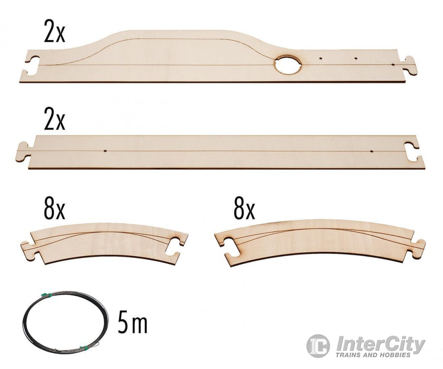 Faller 161900 Ho Laser-Street Basic-Set Street Elements Cars & Trucks