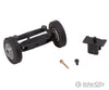 Faller 163002 Ho Front Axle Completely Assembled For Lorries / Buses (With Wheels) Parts