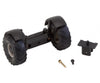 Faller 163013 Ho Front Axle Completely Assembled For Tractors (With Wheels) Parts