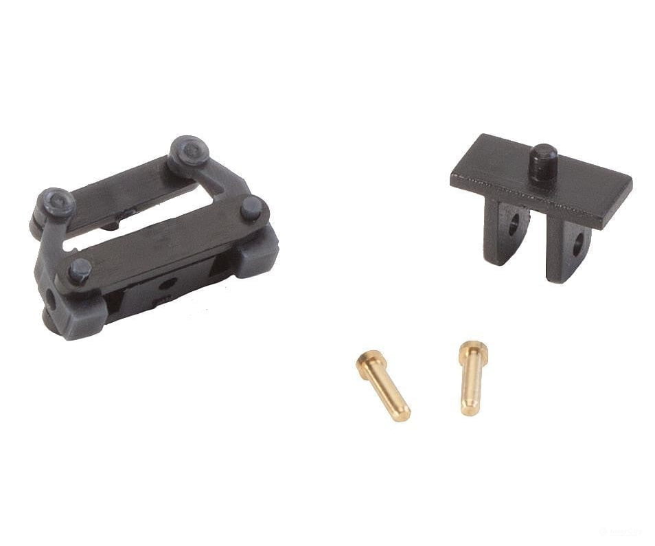 Faller 163053 Ho Front Axle Assembled For Passenger Cars Slim Without Wheels (9 Mm) Parts
