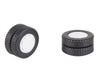Faller 163104 Ho 2 Wheels (Twin Tyres) Tyres And Rims For Electric Bus Parts
