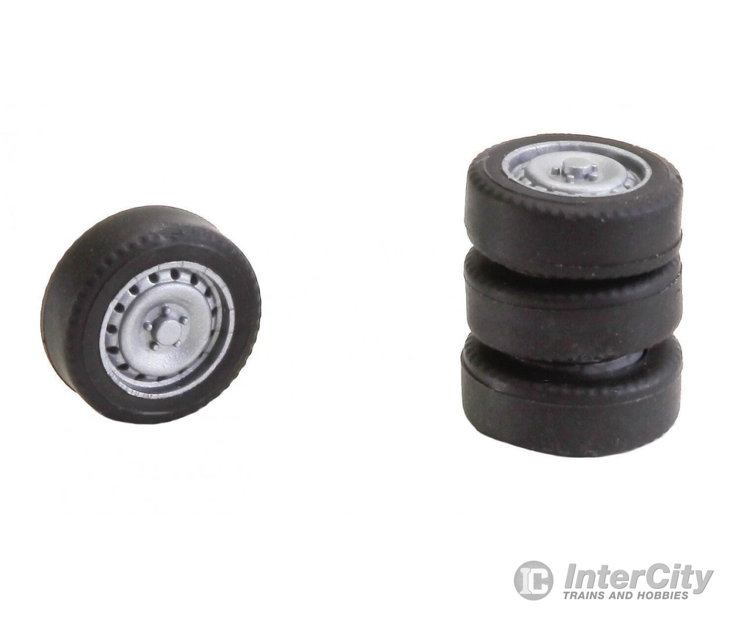 Faller 163108 Ho 4 Tyres And Rims For Sprinter / T5 Parts