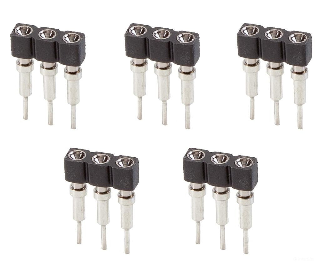 Faller 163601 5 Charging Sockets Unmounted (To Inject) Parts