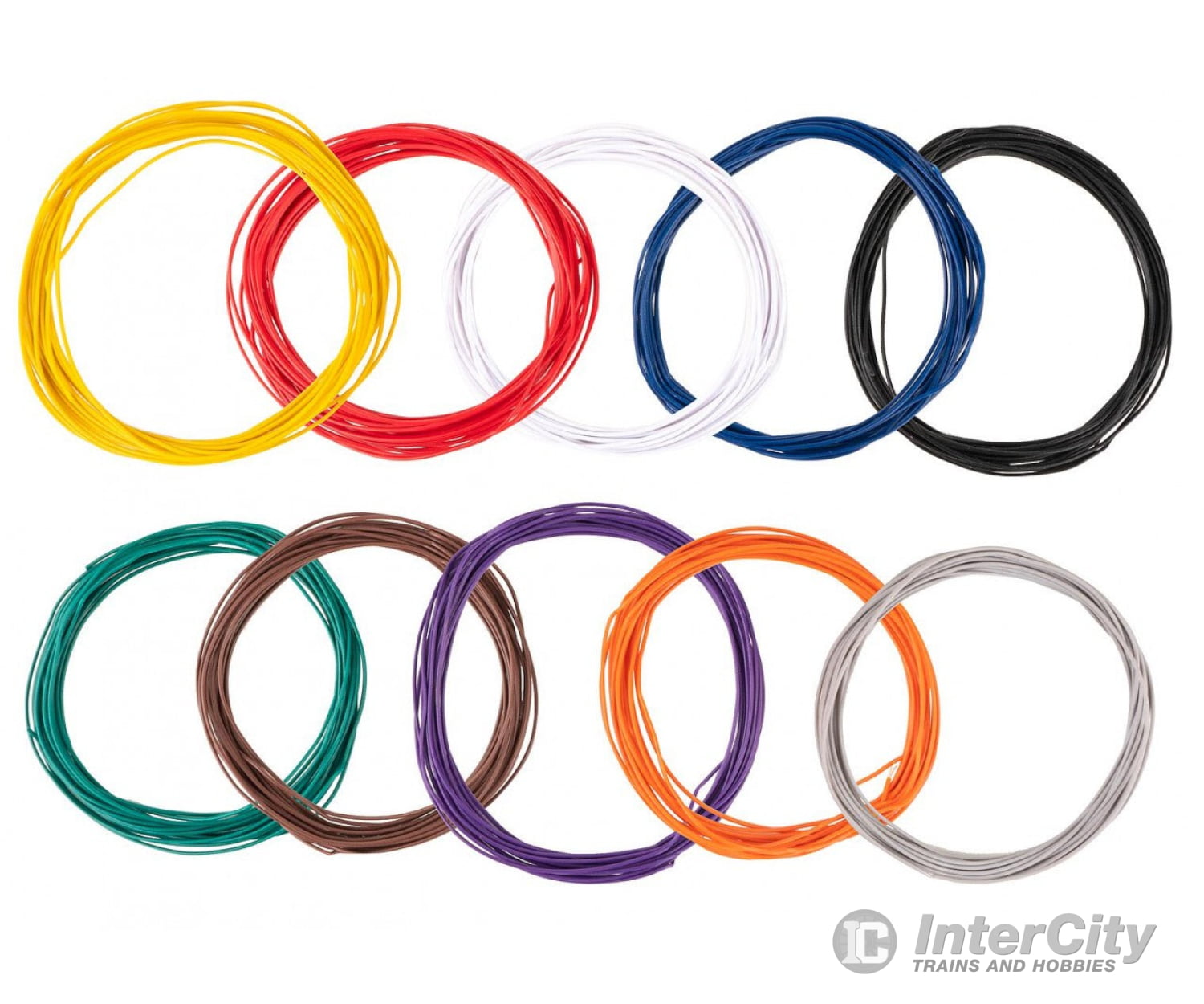 Faller 163780 Ho Tt N Z Assorted Stranded Wires 0.04 Mm² 10 Colours M Each Lights & Electronics