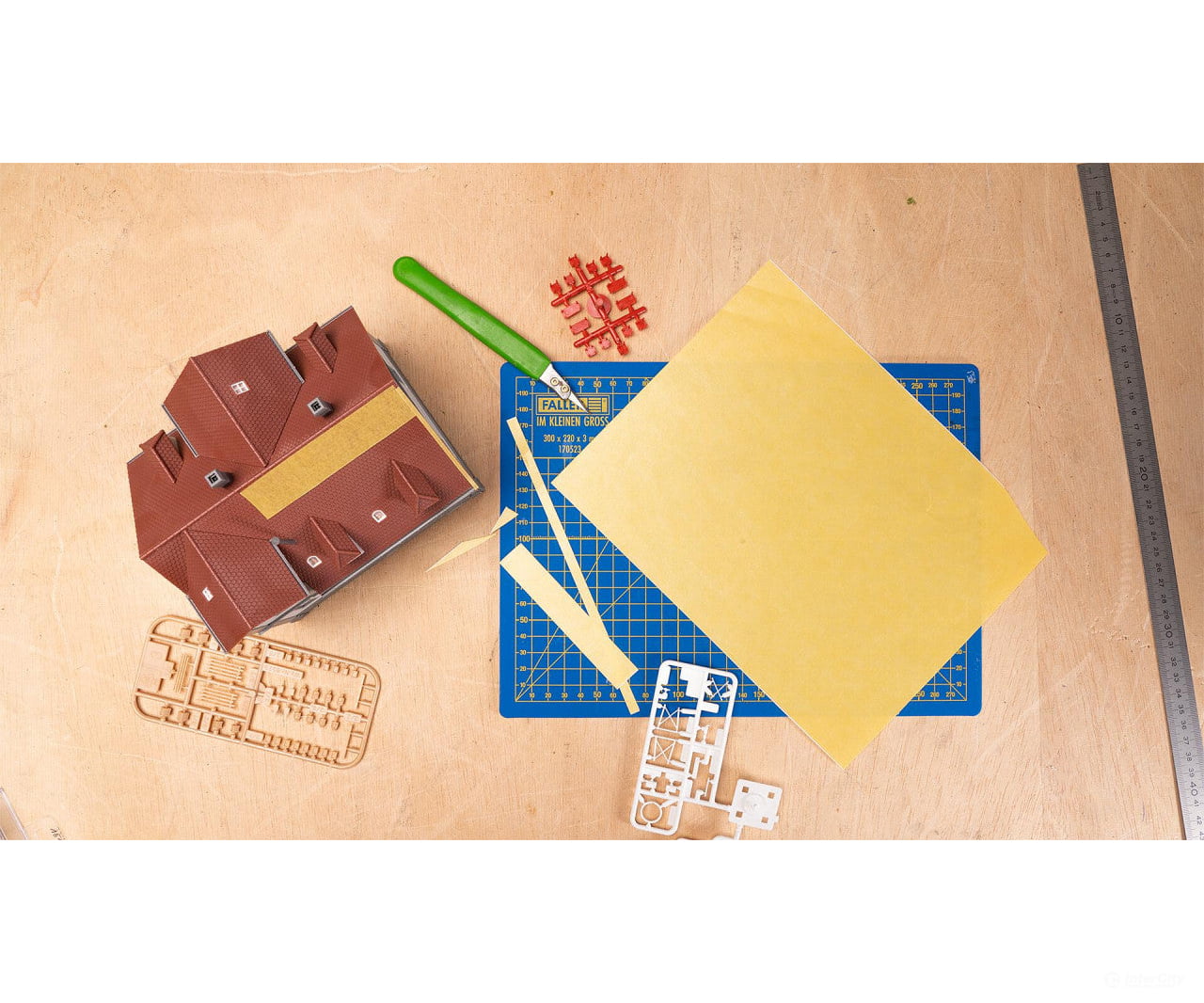 Faller 170553 Ho Tt N Z Model-Making Finish Foil A4 5 Pieces Tools