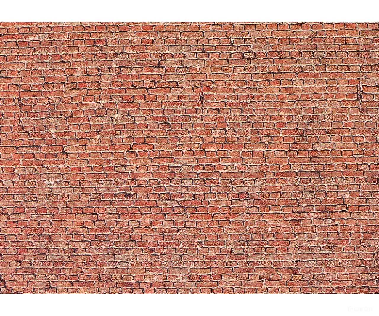 Faller 170607 Ho Wall Card Clinker Brick Other Scenery