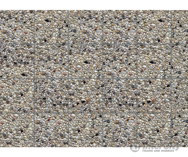 Faller 170626 Ho Wall Card Exposed Aggregate Concrete Other Scenery