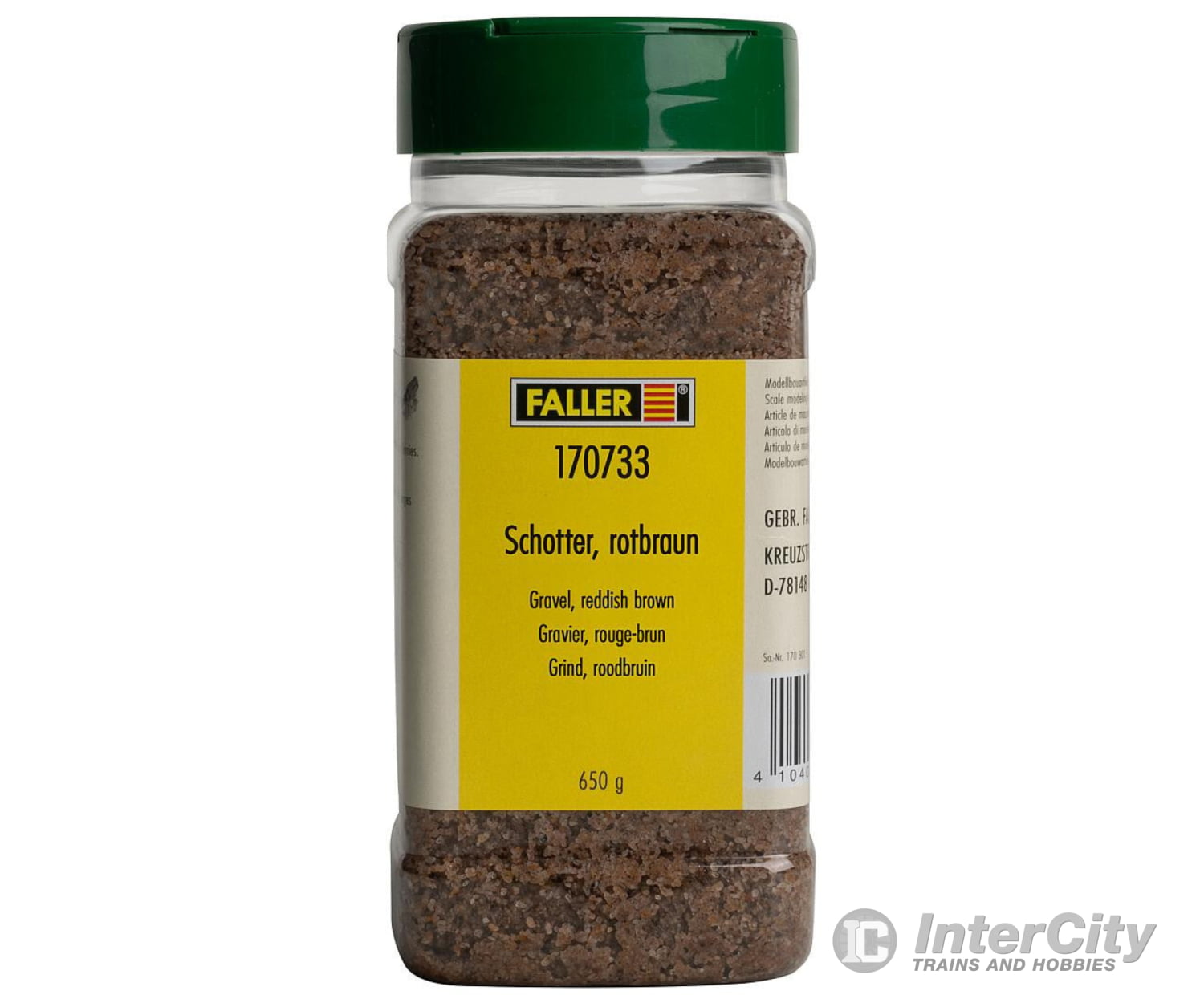 Faller 170733 Ho Crushed Stone Red-Brown 650 G Flock & Turf