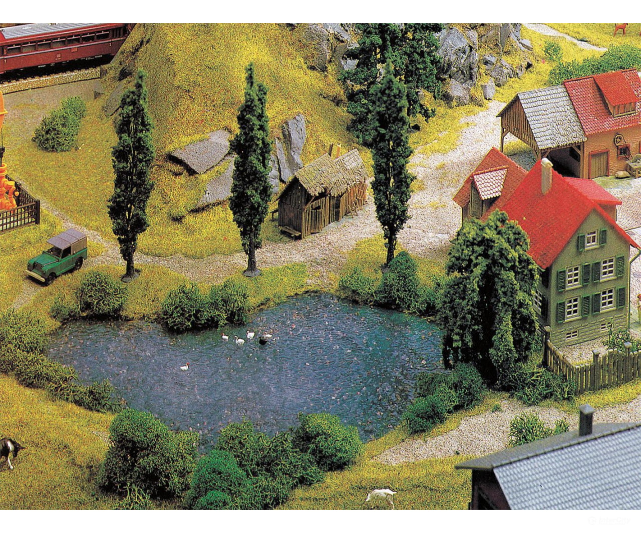 Faller 170791 Ho Tt N Z Lake Sheet Other Scenery